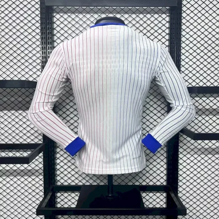 France 2024/25 Euro Away Long Sleeves Jersey â Player Versi